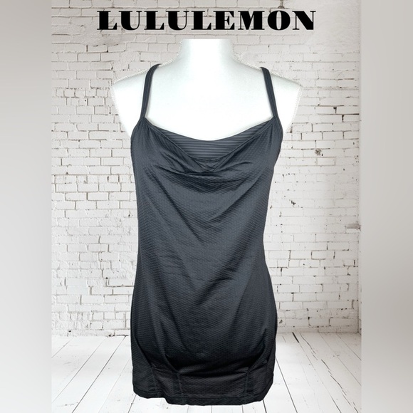 Lululemon | C.Y.B Tank | Black/Hyper Stripe Black - Picture 3 of 5